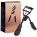 Eyeline pliers made of stainless steel bag of high -quality eyelash shapers eyelash pliers professionally eyelashcase 3D extension painless design (black)