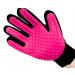 High quality grooming glove animal hair finger gloves hair remover dog hair