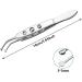 Dajidafu Stainless Steel Eyelid Precision Tweezers Eye Clogging Removal Cleaning Clamps Tools with Non-Slip Handle Personal Care Small Round Tip - Buy Online on SooperMarket.com