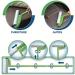 Leo Cleaning Lint Roller Refills - 6 Packs, 300 Sheets for Pet Hair Removal | Fits Most Large Rollers | Ideal for Dog and Cat Hair | Mega 10 in Wide Rollers - Buy Online on SooperMarket.com