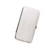 NUOMI Tweezers Storage Cases PU Outer Layer Rectangle Protective Box Makeup Tools Small Organizing Bags for Eyelash Curler/Eyelash Extension Tweezers/Scissors/Grooming Tool White