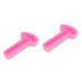 Milisten 2pcs Ice Fondant Molds Soap Making Molds Jelly Christmas Chocolate Molds Candy Baking Mould Baking Tool Candy Mold Silicone Mold Cake Mx2pcs Pinkx2pcs