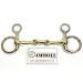 Amidale HANGING CHEEK LOZENGE BAUCHER HORSE BIT S. STEEL COPPER MIX AMIDLAE BNWT (5.50)