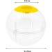 Hamster Exercise Ball 5.7 Inch Hamster Jogging Ball Pet Clear Exercise Wheel Running Ball 2-Pack Hamster Activity Ball for Mice Rat - Buy Online on SooperMarket.com