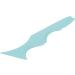 5 In 1 Silicone Beauty Ruler Eyebrow Pencil Smoky Eyeshadow Applicators Plate Winged Tip Eyeliner Aid Reusable Multi Purpose Silicone Eyebrow Pencil Stencil for Cosmetic Lipstick Blue - Buy Online on SooperMarket.com