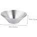 Zerodeko 3 Pcs Stainless Steel Hat Bowl Stainless Steel Ramen Bowl Large Metal Mixing Bowl Japanese Bowl Japanese Ramen Bowl Salad Mixing Bowl Party Bowl Food Single Layer Hat Bowl Silverx3pcs 22.5X8.3X7.5CMx3pcs - Buy Online on SooperMarket.com