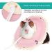 Small Pet Elizabeth Collar Protective Circle Nursing Ring Lightweight Elizabethan Collar for Guinea Pigs and Rabbits Pink - Buy Online on SooperMarket.com