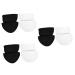 VILLCASE 6 Pairs Shoulder Pads Push-up Shoulder Enhancer Shoulder Cushion Pads Suit Shoulder Padding Suit Coat Shoulder Pad Shoulder Enhancer Pads Shoulder Push up Pads Suit Accessory Multix3pcs 14.00X9.30X1.50CMx3pcs