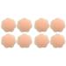 FZBNSRKO 4 Pairs Plum Blossom Women Girls Silicone Reusable Adhesive Nipple Cover Breast Pads Gel Petals Pasties Bra Pads