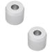 MAGICLULU 2pcs Metal Stand Shaving Base Hairdressing Tools Full Metal Shaving Brush Razor Base As Picturedx2pcs mediumx2pcs