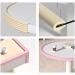Premium M2cbridge Edge and Corner Guard Baby Safety Bumper - Rice White 4m - Buy Online on SooperMarket.com
