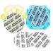 100PCS Pressure Sensitive Foam Cap Liners Tamper Foam Gasket Seals Sealing Inserts for Jar Bottles Containers Diameter 2.7cm - Buy Online on SooperMarket.com