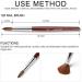 Kads 100% Sable Kolinsky Paint Brush Set - Professional Red Sable Filbert Brushes for Watercolor & Oil Painting (12#) - International Shipping Available - Buy Online on SooperMarket.com