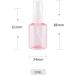 Tianzd 12-Pack Pink 30ml Fine Fog Spray Bottles with Atomizer & Funnels - Ideal for Perfume Travel & DIY | International Shipping - Buy Online on SooperMarket.com