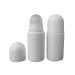 JIHUOO 4pcs 50ml Plastic Empty Roller Bottles Roll On Bottles Aromatherapy Bottles with Roller Ball
