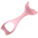 KALLORY Eyeliner Applicator Tool Pink Women Upper Multi-function Eyelash and Protector -in- Compact Separator Detachable Comb