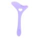 PLAFOPE Eyeliner Stamp Makeup Assistant Tool Eyelash Stencils Reusable Eye Liner Stencils for Eyes Lipstick Applicator Guide Tool Eyeliner Stencils Lower Eye Lash Shield Purple 12.00X6.00X0.50CM Purple