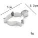 Ciieeo 15 Pcs Cookie Molds Cake Mold Cookie Cutters Baking Mold Fondant Molds Stainless Steel Mold Baking Tools The Cat mediumx3pcs Silverx3pcs - Buy Online on SooperMarket.com