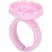 Eyelash Extension Glue Ring Cup 1.5cm / 0.6in Stable Wearing Easy To Wear Eyelash Glue Ring Cup Strong Flexibility for Professional Use(Pink 100 pcs a pack) - Buy Online on SooperMarket.com