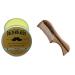 Moustache Wax and Comb an ECO WOOD Comb. Get the BEST Moustache Wax KIT with a 2.9 inch Comb at BEST Price, another LEVEL ordering these Natural products!