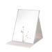 ZCOOOOOOOL mirror large portable super hd mirror make -up mirror multi stand angle freehand/handheld/table top foldable mirror 10 x 7 inches super large white