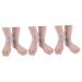 Healeved 3 Pairs Foot Care Protector Breathable Socks Heel Cups for Heel Pains Gelt Silicone Gel Cracked Heel Sleeves Silicone Heel Protectors Shoe Inserts Moisturizing Socks Soft White