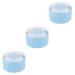 minkissy 3 Sets Makeup Powder Puff Baby Powder Woman Body Powder Round Fluffy Powder Puffs Powder Puff with Handle Dusting Powder Body for Women Large Elf Powder Puff Miss Soft Container