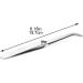 Nail Shaping Tweezers Stainless Steel Nail Tweezers Nail Pinching Tool Tips Nail Tweezers for Nail Art Design - Buy Online on SooperMarket.com
