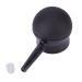 FOYTOKI 2 Pcs Silicone Nozzle Durable Sprayer Hair Colouring Powder Sprayer Spray Tool Plastic Abs Black