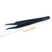 Dajidafu Stainless Steel Tweezers Anti-static Curved Nail Art Picking Pointed Rhinestones Nippers Elbow Precision Tools - Buy Online on SooperMarket.com