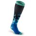 PRO Compression Marathon Socks, Calf-Length Graduated Compression Socks, Unisex Blue Vertex Small-Medium
