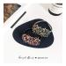 Handmade Crystal Rhinestone Hair Ties Set - Exquisite Ponytail Holders for Women and Girls - 2 PCS (Red and Green) - Buy Online on SooperMarket.com