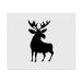 2 x Microfiber Cleaning Cloths "Moose Silhouette" (LC00024572)