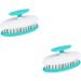 Magiclulu Scalp Massager Hairbrush - 2-Pack Shampoo Brush for Hair Washing & Scalp Care - Green - Buy Online on SooperMarket.com