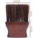 Desikixudy Barber Neck Duster Brush for Hair Cutting Soft Neck Cleaning Brush Professional Salon Barber Tool Red-Brown 2 - Buy Online on SooperMarket.com