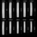 Yimart 100pcs Clear Extra Long Curve Nail Tips for French Acrylic UV Gel False Nails - Buy Online on SooperMarket.com