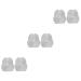 STOBOK 6 Pcs Vegetable Shaping Mold Tool Cucumbers Pear Growth Watermelon Mold Growing Fruit Mold Cute 9x8cm Transparent