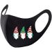 5/8PCS Unisex Adult Protective_Cover_Mask_Face For Christmas Colorful Washable Reusalbe Ice Silk - Buy Online on SooperMarket.com