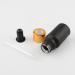 ZEOABSY 6 PiecesÂ 10mlÂ Empty Frosted Black/Gold Glass Dropper Bottles with Glass Pipette for Essence Essential Oil Elite Fluid Travel Cosmetics Storage Containers - Buy Online on SooperMarket.com