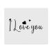 2 x Microfiber Cleaning Cloths "I Love You with Hearts" (LC00025274)