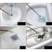63 Inch Drain Pipe Cleaner - Effective Drain Auger & Hair Catcher for Kitchen Bathroom Tub & Toilet Clog Removal - Buy Online on SooperMarket.com