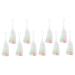 FRCOLOR 10 Pcs Exfoliating Pouch Bags for Shower Red Rose Claw All Bags Drawstring Bags for Women Sheikkers for Bows Full Bags Clenser Clean 8X24cmx2pcs As Shownx2pcs