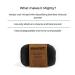 MightyNest Men's Shower Set | Oars and Alps Blue Charcoal Soap Shampoo & Conditioner | Eco-Friendly 4 Piece Bath Gift Set | Moisturizing for All Skin & Hair Types - Buy Online on SooperMarket.com