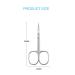 Jarvistar Professional Nail Scissors - Sharp Curved Stainless Steel Manicure & Pedicure Shears with Case | 95mm Bent Skin & Nail Clippers - Buy Online on SooperMarket.com