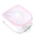 Alexnailart Nail Art Soaking Bowl Set - 2 Layers Nail Polish Remover in Pink/Blue for Spa Manicure Treatment - Ideal for Home Use - Buy Online on SooperMarket.com