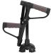 Canes Walking Cane Retractable Collapsible Anti Slip Height Hand Walking Stick with LED Light Double T Handle Elderly Walking Cane for Old Man