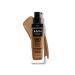 NYX Professional Makeup Can't Stop Won't Stop Full Coverage Foundation Long Lasting Waterproof Vegan Formula Matte Finish Shade: Nutmeg 16.5 Nutmeg