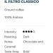 Lavazza Il Filtro Classico Medium Roast Ground Coffee 2.5 oz Pouches 18 Pouches/Case - Buy Online on SooperMarket.com