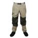 Breathable fishing clothing wats boot fishing fishing pants fly waden pants pants permanent weatherproof wading waden men pants with tricot kb003 unit size XL olive + green