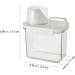Cabilock Washing Powder Box Plastic Detergent Storage Detergent Dispenser Washing Powder Box Household Laundry Box Washing Powder Washing Powder Can Storage Box for Household Laundry Detergent 1.1 L - Buy Online on SooperMarket.com